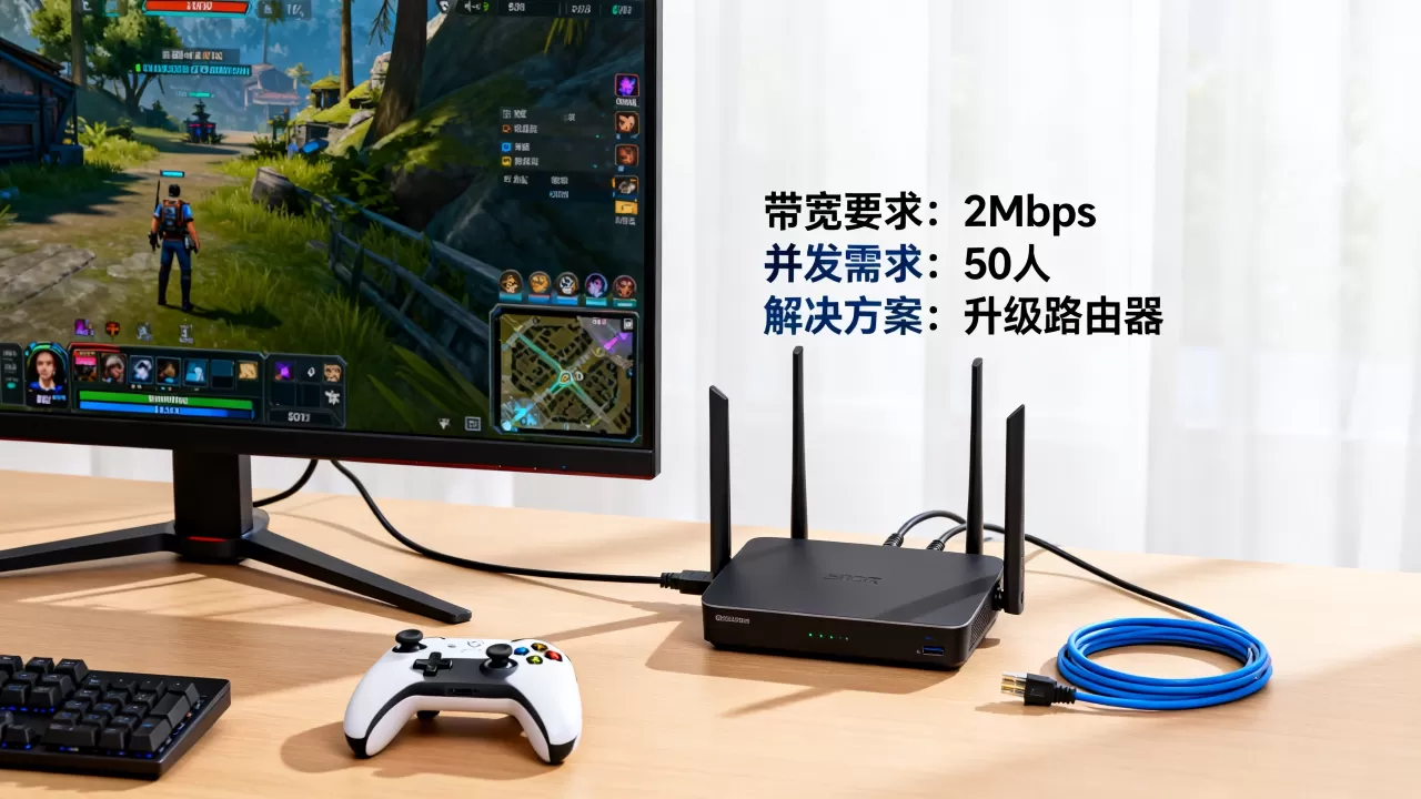 游戏内置语音对带宽和并发的要求是什么?,带宽不够怎么办 游戏内置语音对带宽和并发的要求是什么?,带宽不够怎么办