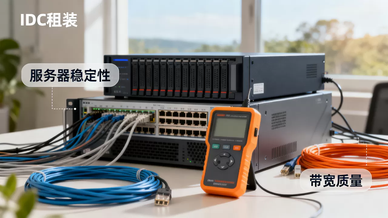 成都IDC租用比价时除了价格还要重点看哪些方面，服务器稳定性和带宽质量怎么选？