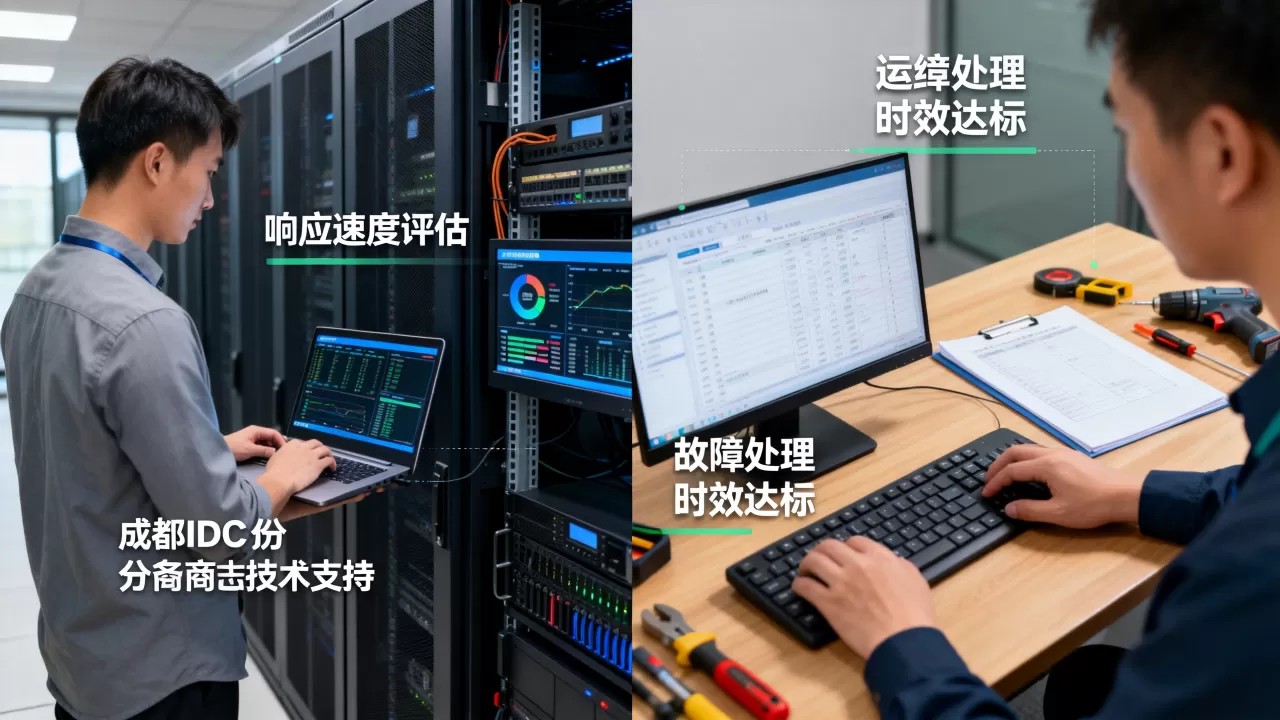 成都IDC服务商技术支持响应速度怎么评估,故障处理时效多久算达标? 成都IDC服务商技术支持响应速度怎么评估,故障处理时效多久算达标?