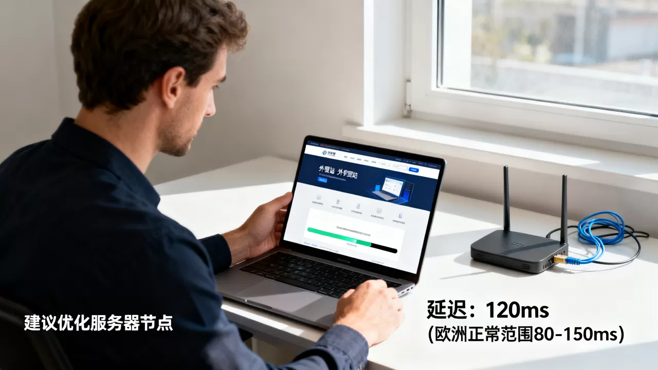 欧洲买家访问外贸站的延迟多少算正常，网站速度慢怎么办