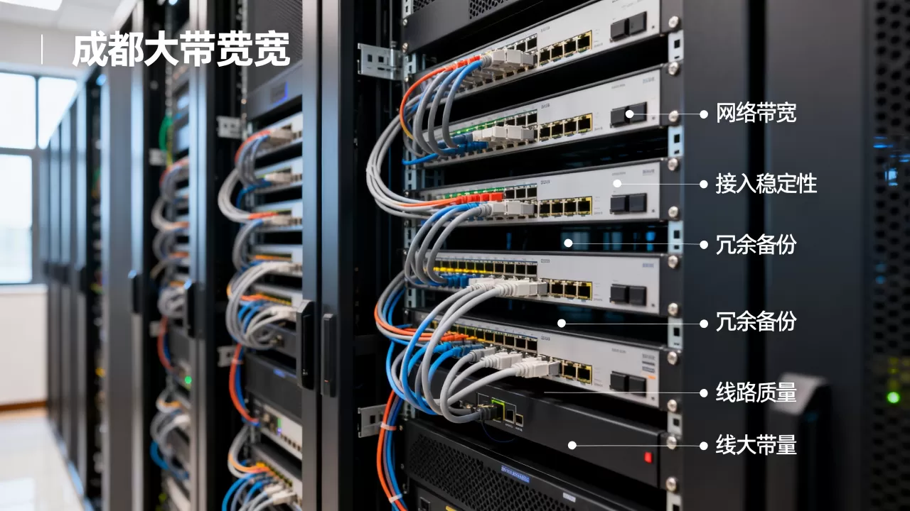 成都大带宽机房怎么选,网络接入条件有哪些关键点? 成都大带宽机房怎么选,网络接入条件有哪些关键点?