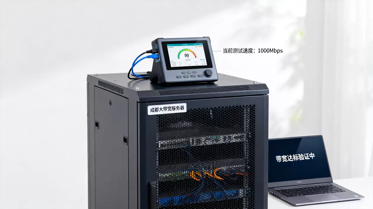 成都大带宽服务器租用后怎么测试是否达标,带宽测速方法 成都大带宽服务器租用后怎么测试是否达标,带宽测速方法
