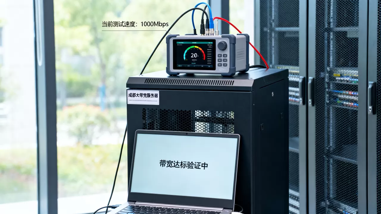 成都大带宽服务器租用后怎么测试是否达标,带宽测速方法 成都大带宽服务器租用后怎么测试是否达标,带宽测速方法
