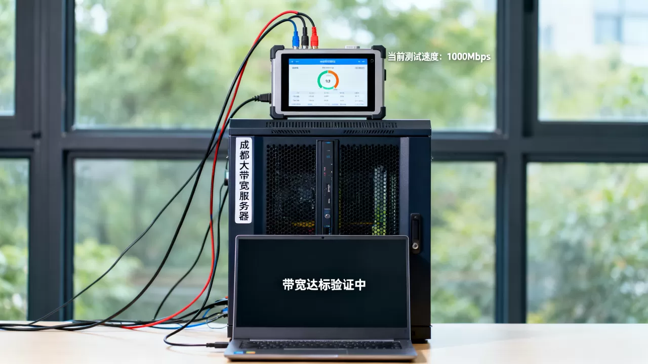 成都大带宽服务器租用后怎么测试是否达标,带宽测速方法 成都大带宽服务器租用后怎么测试是否达标,带宽测速方法