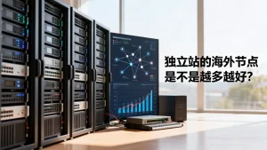 独立站的海外节点是不是越多越好？独立站海外节点越多越好吗？