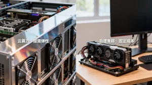 GPU推理选云算力还是自建物理集群？云算力自建集群哪个划算？