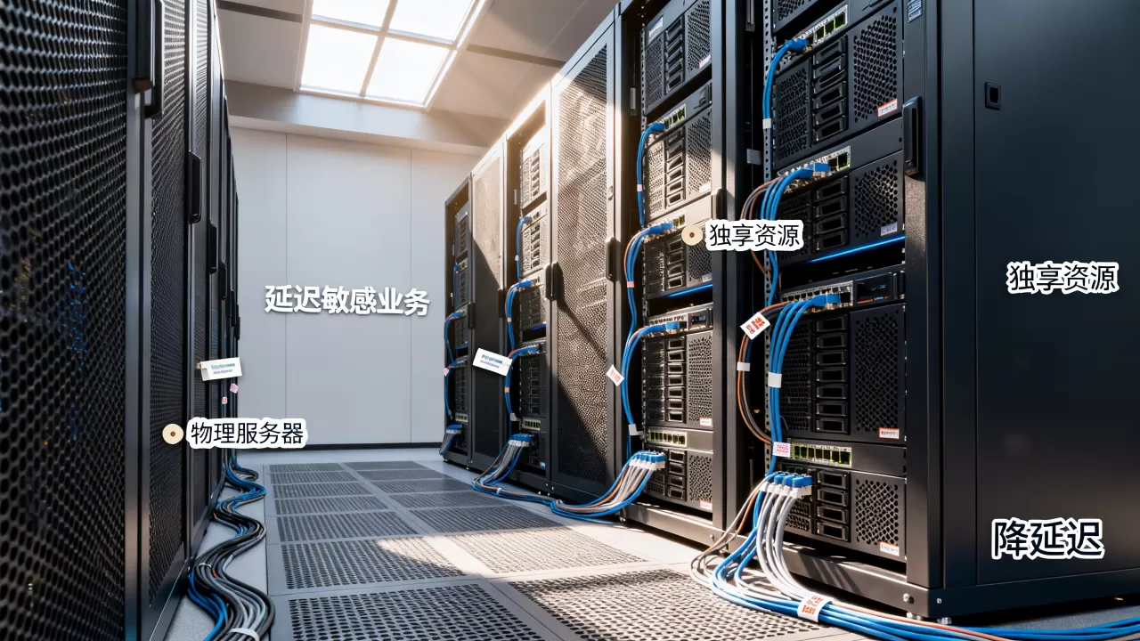 物理服务器独享资源对延迟敏感业务意义何在，独享资源如何降延迟？