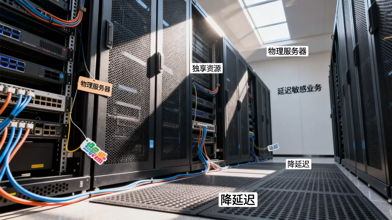 物理服务器独享资源对延迟敏感业务意义何在，独享资源如何降延迟？