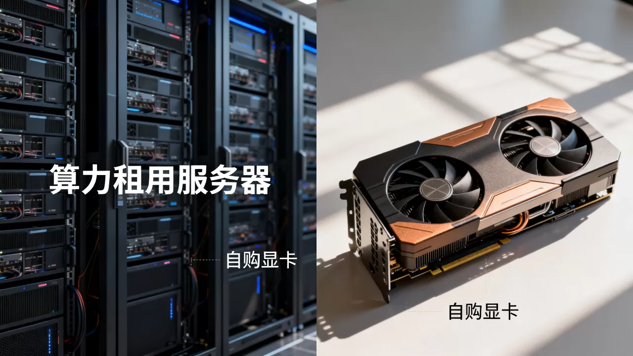 深圳AI团队选择算力租用还是自购显卡？AI算力租用怎么选？