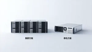 深圳租用算力时集群方案和单机方案之间的差异怎么判断，怎么选