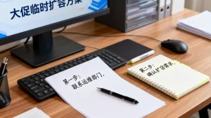 大促前的临时扩容应该提前去找谁对接，扩容对接人怎么找