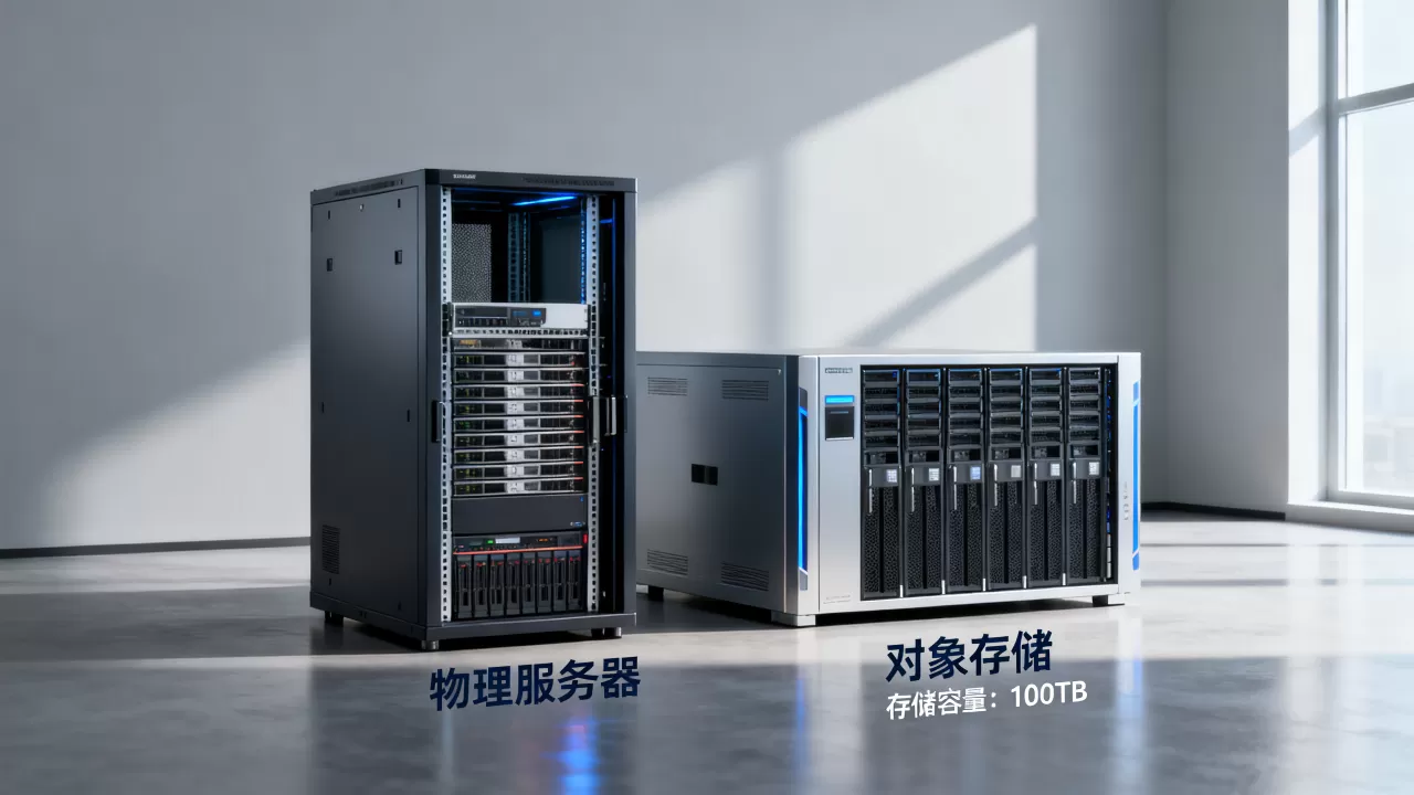 大存储场景该选物理服务器还是对象存储?哪个更划算 大存储场景该选物理服务器还是对象存储?哪个更划算