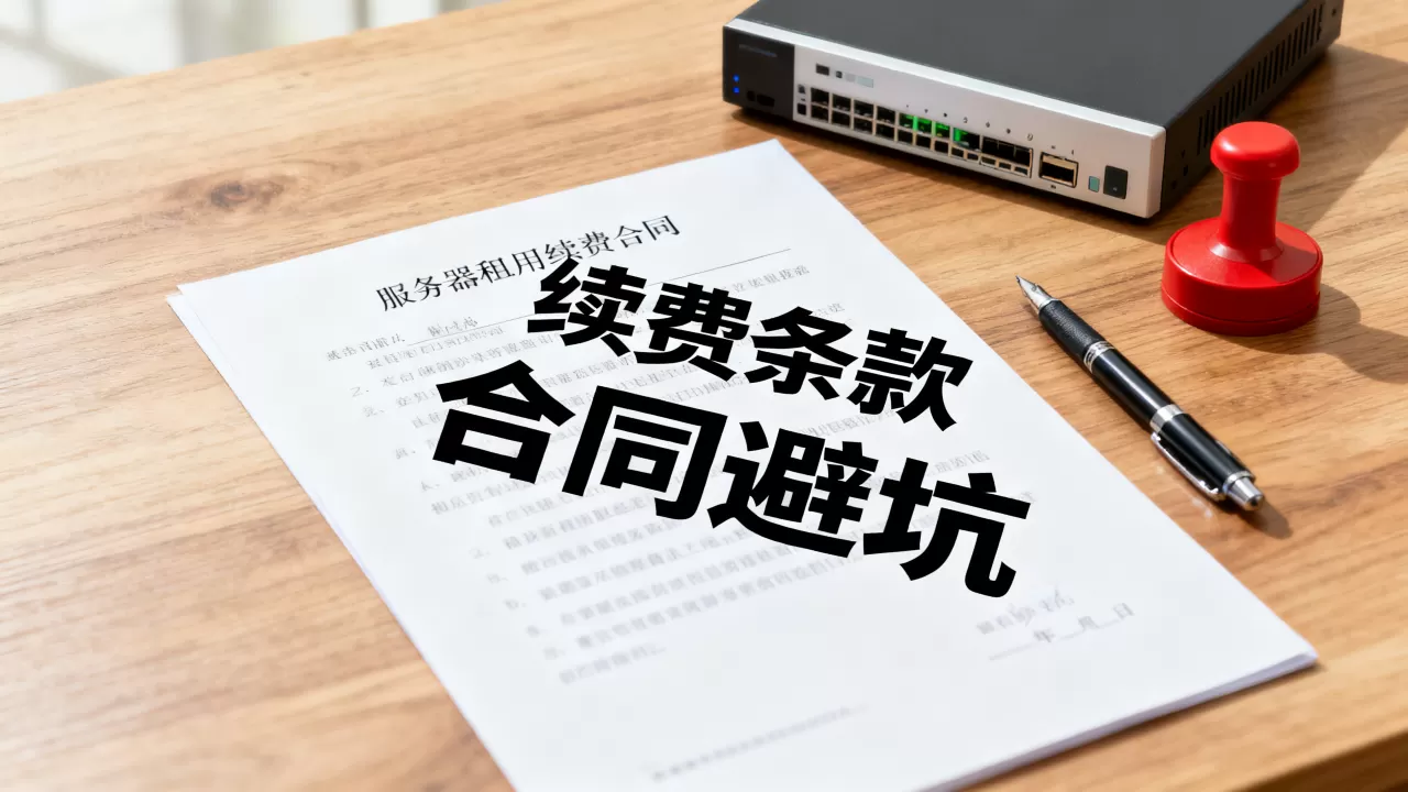 深圳服务器租用续费条款怎么签更稳妥?续费合同避坑指南 深圳服务器租用续费条款怎么签更稳妥?续费合同避坑指南