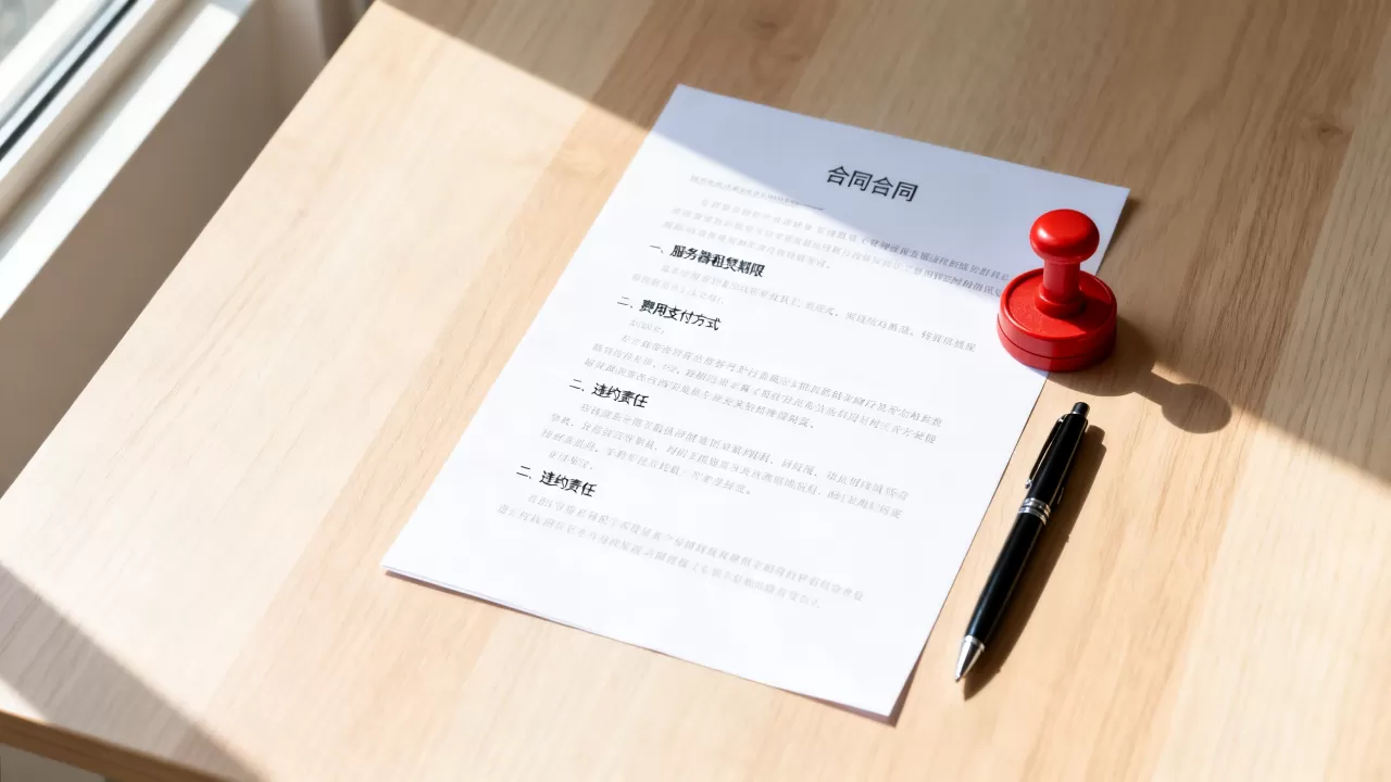 深圳服务器租用合同里的哪些条款需要提前看清楚,签订前怎么避坑? 深圳服务器租用合同里的哪些条款需要提前看清楚,签订前怎么避坑?