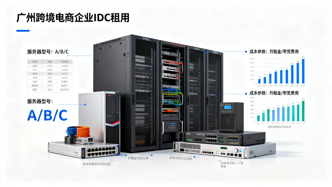 广州跨境电商企业IDC租用选型成本怎么对比，哪家划算？