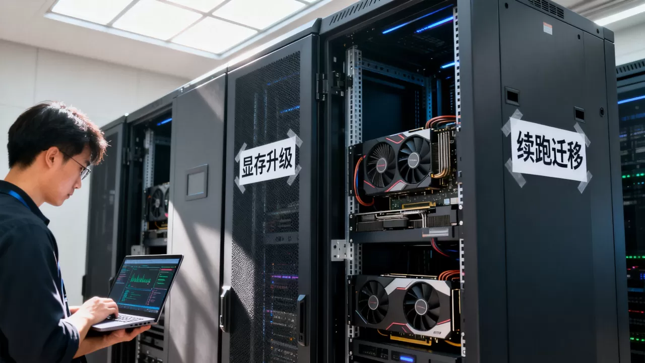 模型训练中途能换更大显存的机器吗?训练中断如何无损迁移续跑 模型训练中途能换更大显存的机器吗?训练中断如何无损迁移续跑