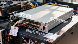 广州租用算力服务时报价与GPU资源配置如何对应起来，租GPU服务器价格怎么算？