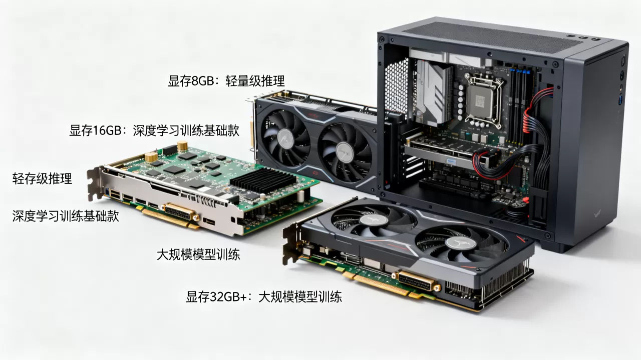 显存大小不同的机型分别适合哪些任务，深度学习显存不够怎么选卡？