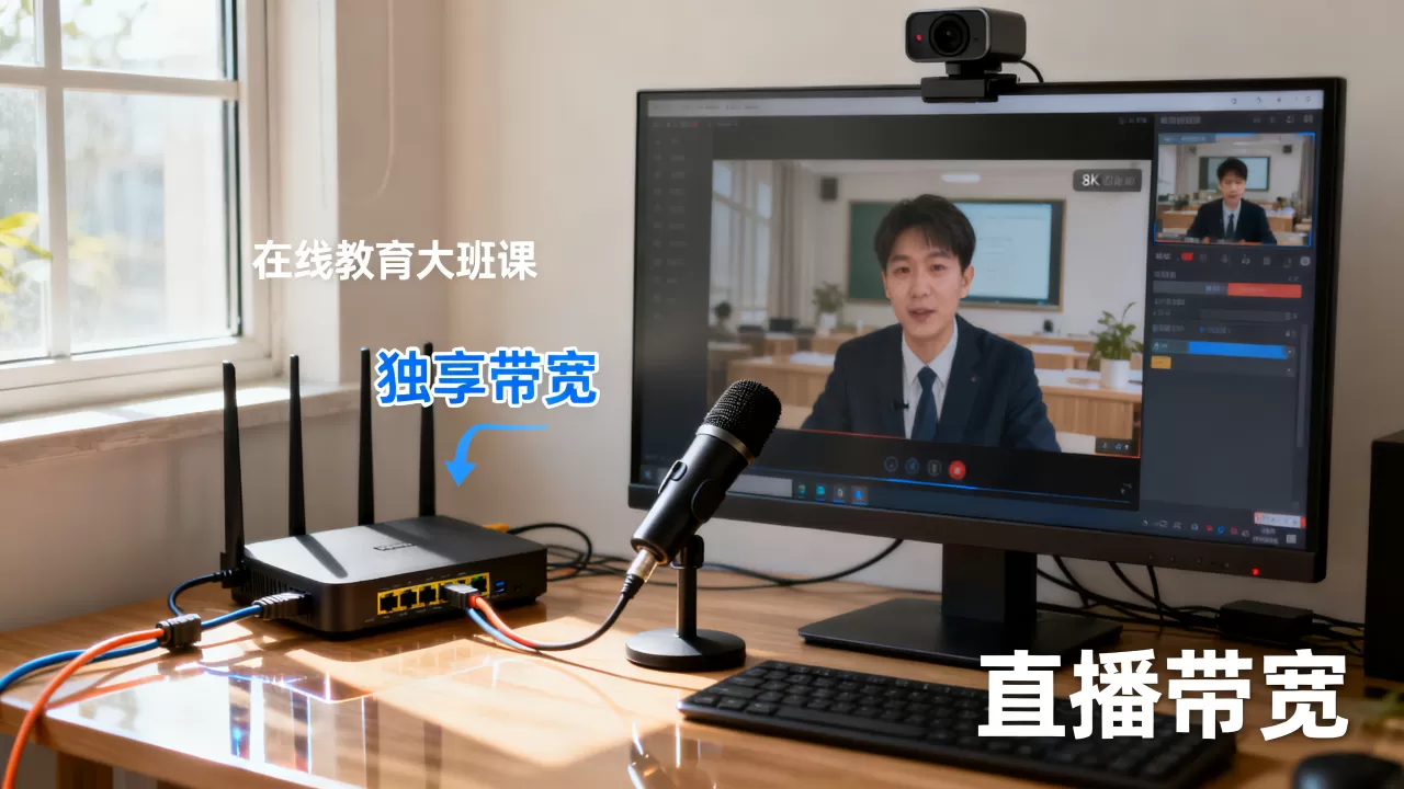 上海在线教育大班课独享带宽怎么选,大班课直播带宽怎么选? 上海在线教育大班课独享带宽怎么选,大班课直播带宽怎么选?