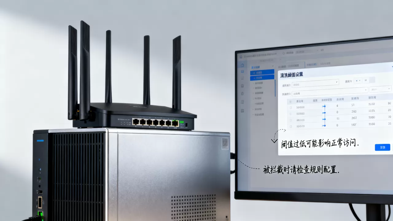 清洗阈值设置过低会影响正常访问吗,正常访问被拦截怎么办? 清洗阈值设置过低会影响正常访问吗,正常访问被拦截怎么办?