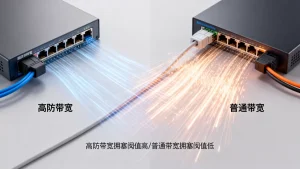 高防带宽与普通带宽拥塞差异是什么，高防带宽普通带宽拥塞区别在哪？