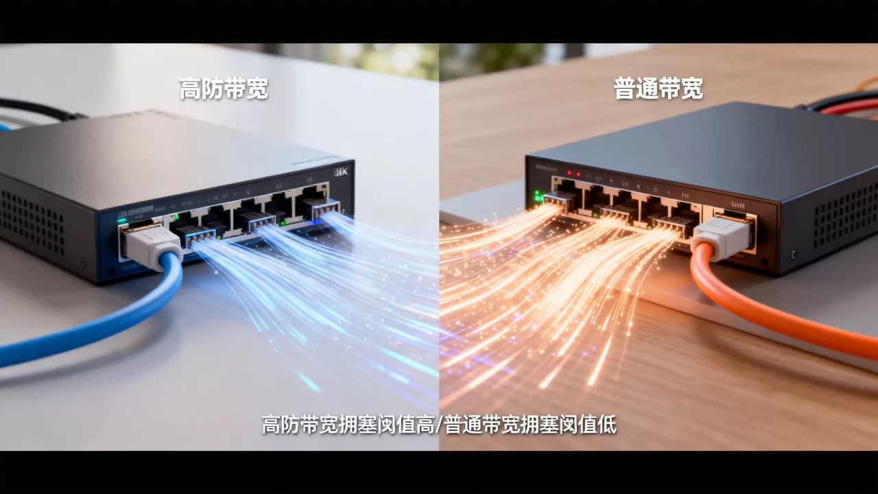 高防带宽与普通带宽拥塞差异是什么,高防带宽普通带宽拥塞区别在哪? 高防带宽与普通带宽拥塞差异是什么,高防带宽普通带宽拥塞区别在哪?