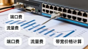 上海大带宽租用费用构成里的端口费与流量费怎么看，带宽价格怎么算才划算？