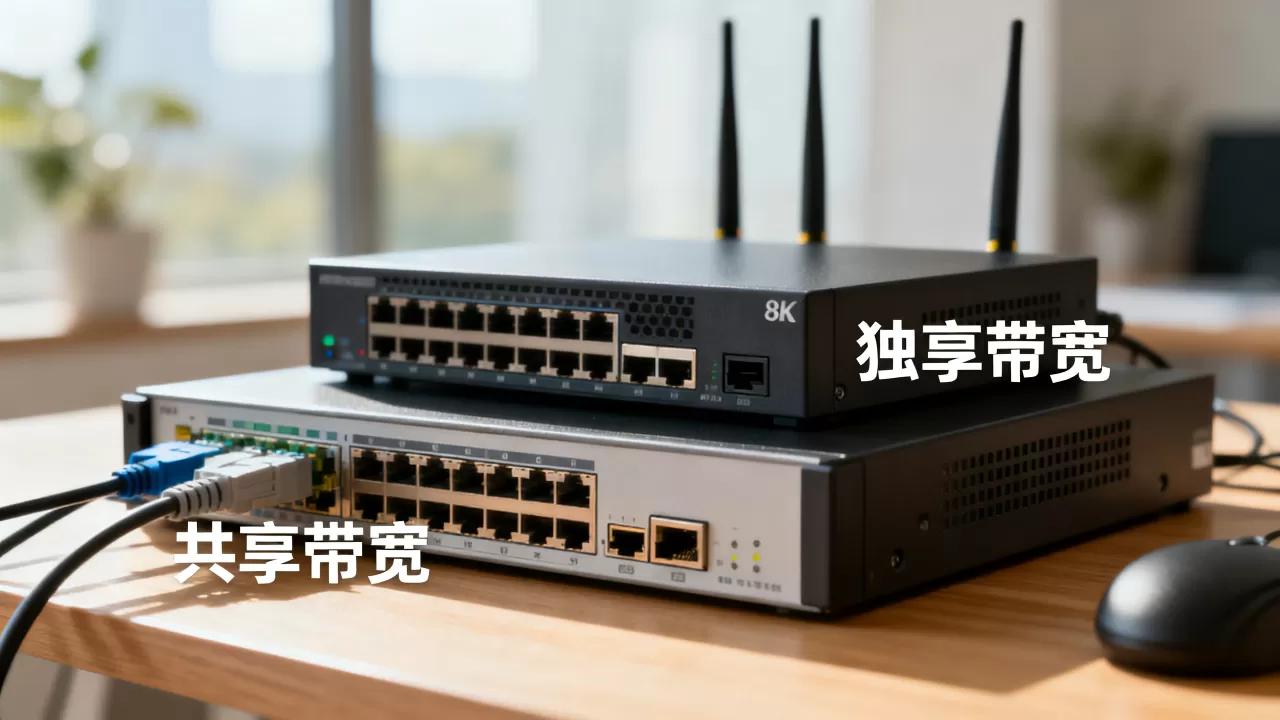 上海共享带宽与独享带宽之间的区别到底在哪,怎么选更划算? 上海共享带宽与独享带宽之间的区别到底在哪,怎么选更划算?