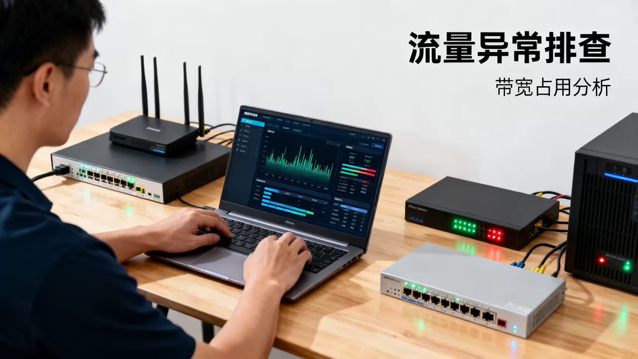 带宽突然被占满导致业务中断怎么处理,如何快速排查网络流量异常 带宽突然被占满导致业务中断怎么处理,如何快速排查网络流量异常