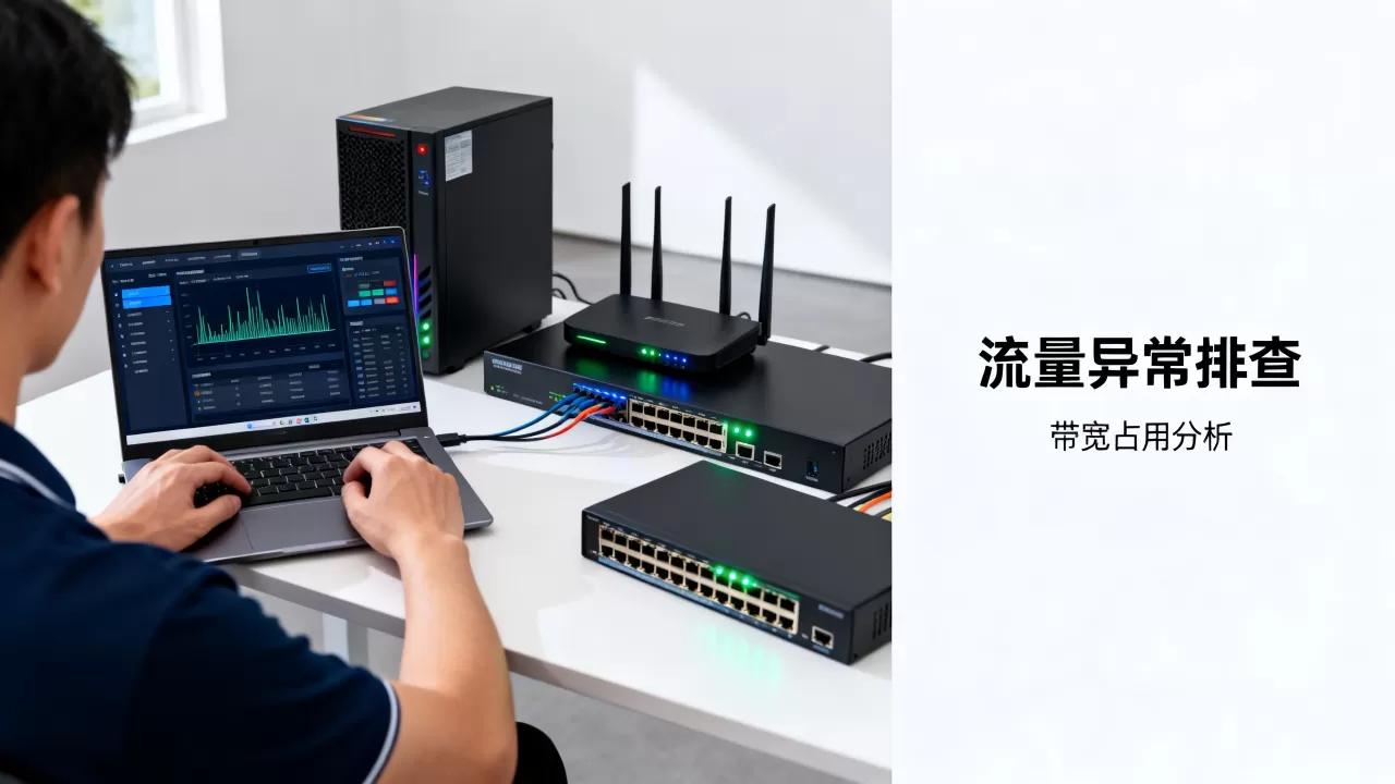 带宽突然被占满导致业务中断怎么处理,如何快速排查网络流量异常 带宽突然被占满导致业务中断怎么处理,如何快速排查网络流量异常