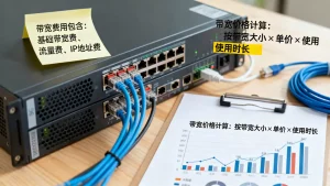 大带宽服务器的带宽费用包含哪些项目，带宽价格怎么计算