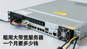 租用大带宽服务器一个月要多少钱，大带宽服务器租用多少钱一个月？