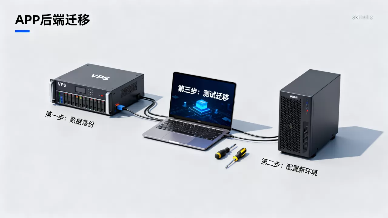 APP后端从VPS迁独立服务器怎么过渡?独立服务器迁移步骤有哪些 APP后端从VPS迁独立服务器怎么过渡?独立服务器迁移步骤有哪些