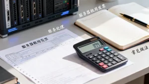 服务器租用发票怎么入账？服务器租用发票账务处理常见做法