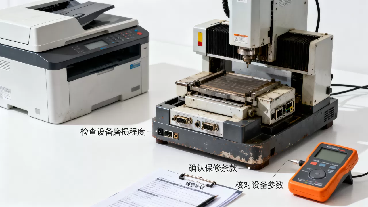 二手机器租用有哪些注意事项？利旧设备租赁避坑指南