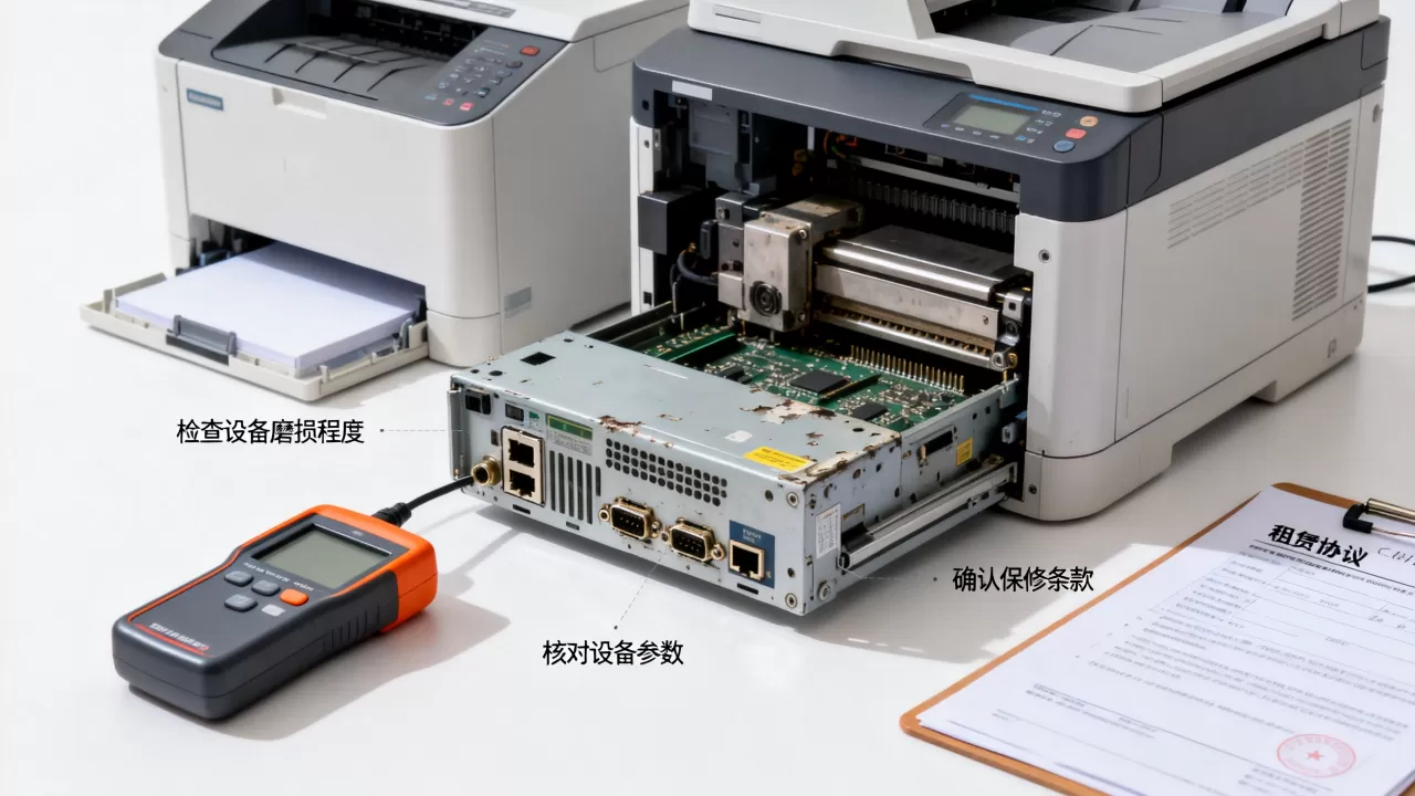 二手机器租用有哪些注意事项？利旧设备租赁避坑指南