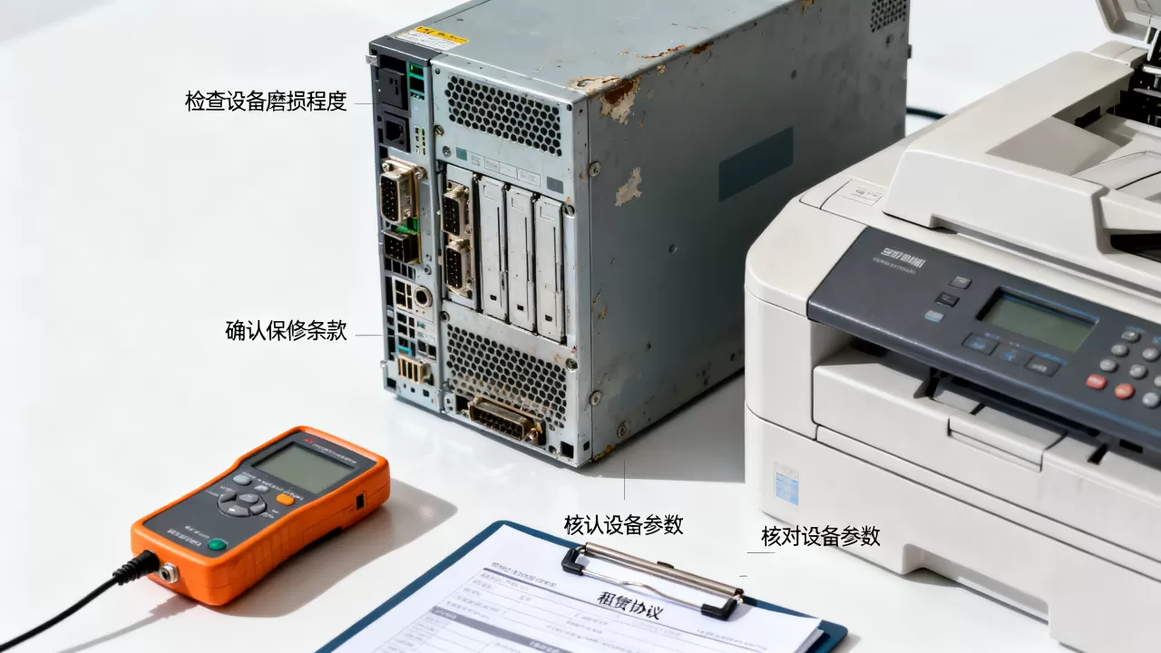 二手机器租用有哪些注意事项？利旧设备租赁避坑指南