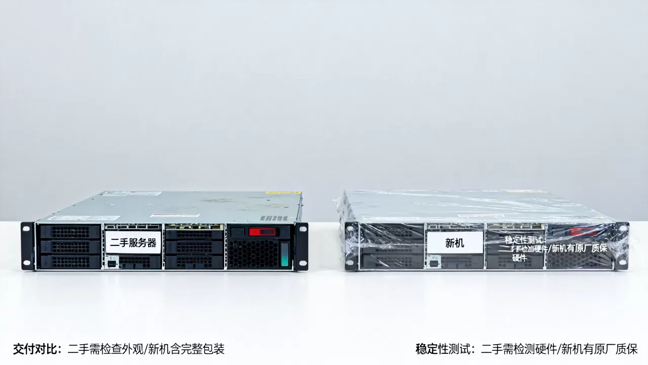 二手服务器与新机在交付和稳定性上差别大吗？二手服务器值得买吗