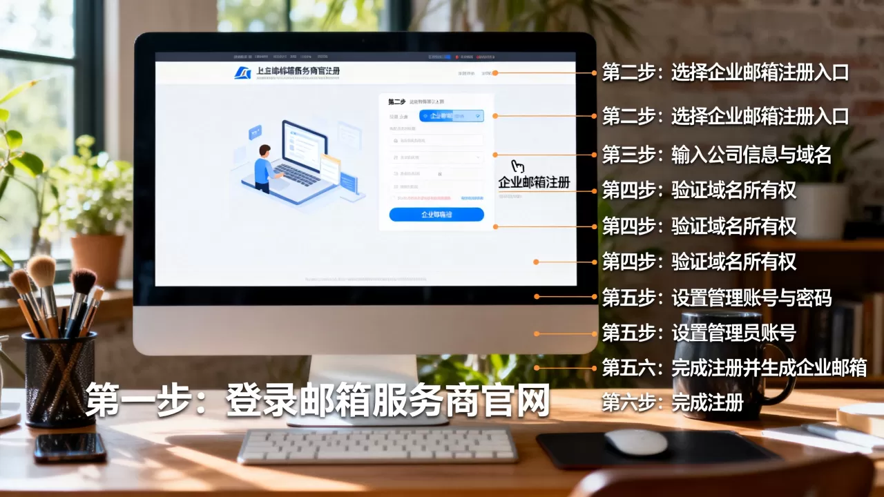 域名邮箱注册流程具体步骤是怎样的?公司域名邮箱怎么申请 域名邮箱注册流程具体步骤是怎样的?公司域名邮箱怎么申请