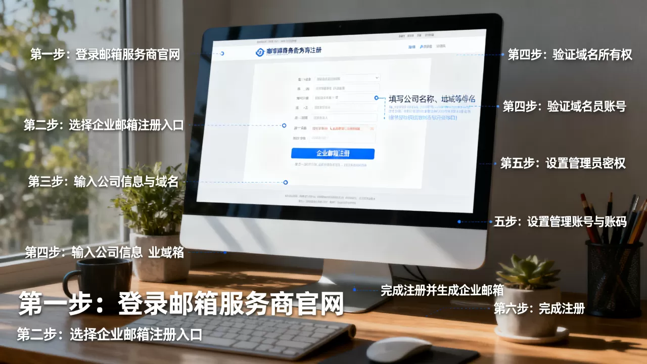 域名邮箱注册流程具体步骤是怎样的?公司域名邮箱怎么申请 域名邮箱注册流程具体步骤是怎样的?公司域名邮箱怎么申请