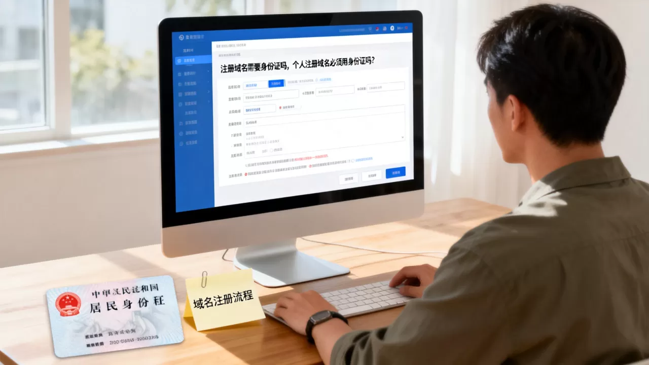 注册域名需要身份证吗,个人注册域名必须用身份证吗? 注册域名需要身份证吗,个人注册域名必须用身份证吗?