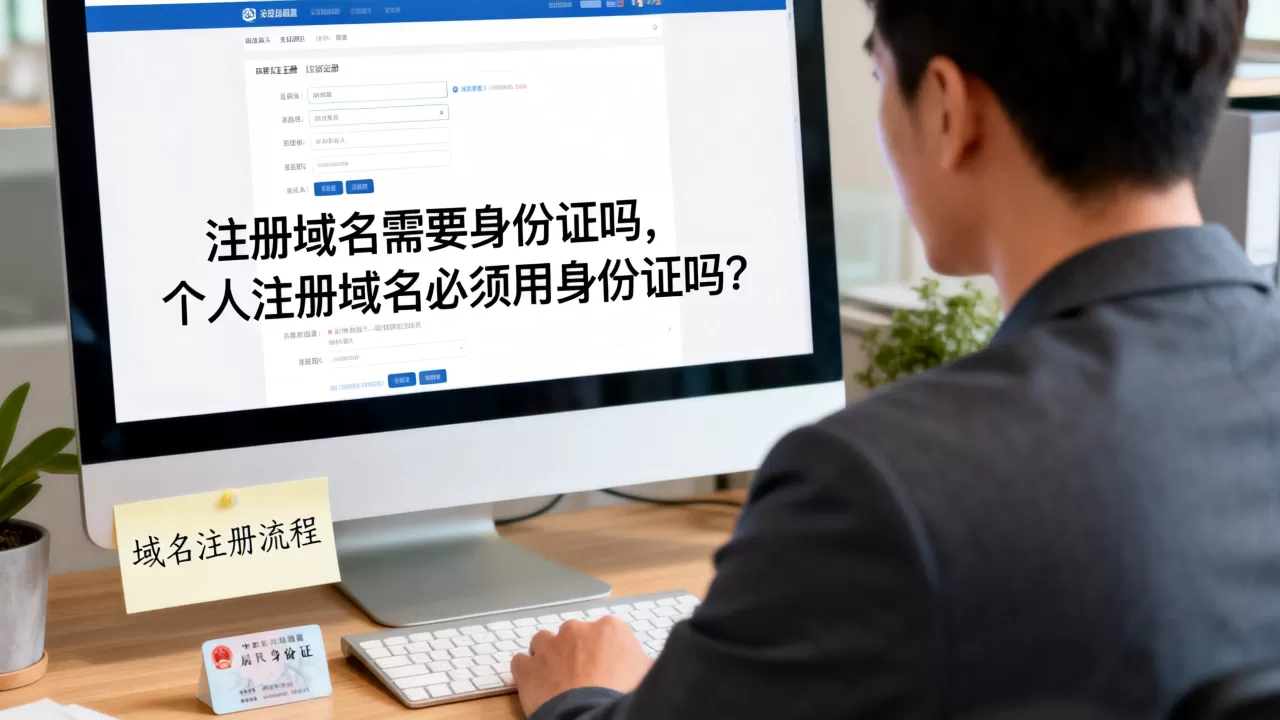 注册域名需要身份证吗,个人注册域名必须用身份证吗? 注册域名需要身份证吗,个人注册域名必须用身份证吗?