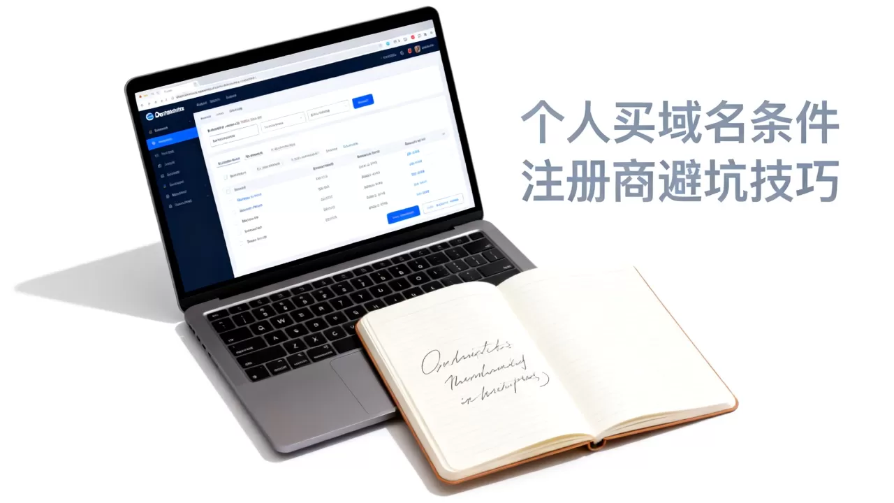 个人买域名需要什么条件?新手怎么选域名注册商有哪些避坑技巧? 个人买域名需要什么条件?新手怎么选域名注册商有哪些避坑技巧?