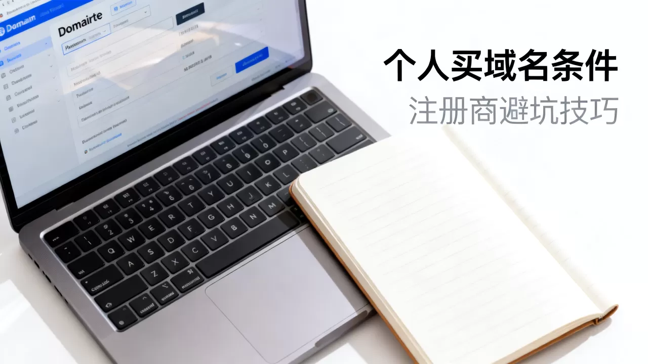 个人买域名需要什么条件?新手怎么选域名注册商有哪些避坑技巧? 个人买域名需要什么条件?新手怎么选域名注册商有哪些避坑技巧?