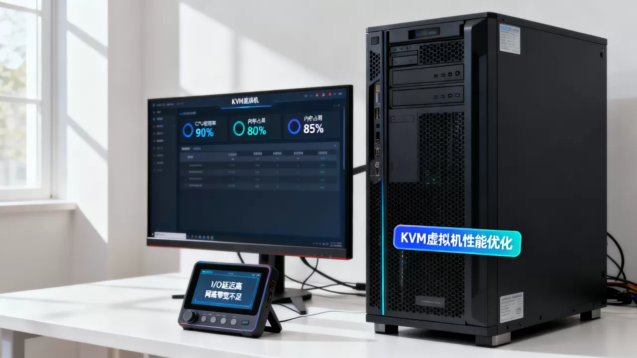 KVM虚拟机很卡怎么办?如何解决卡顿问题提升性能? KVM虚拟机很卡怎么办?如何解决卡顿问题提升性能?