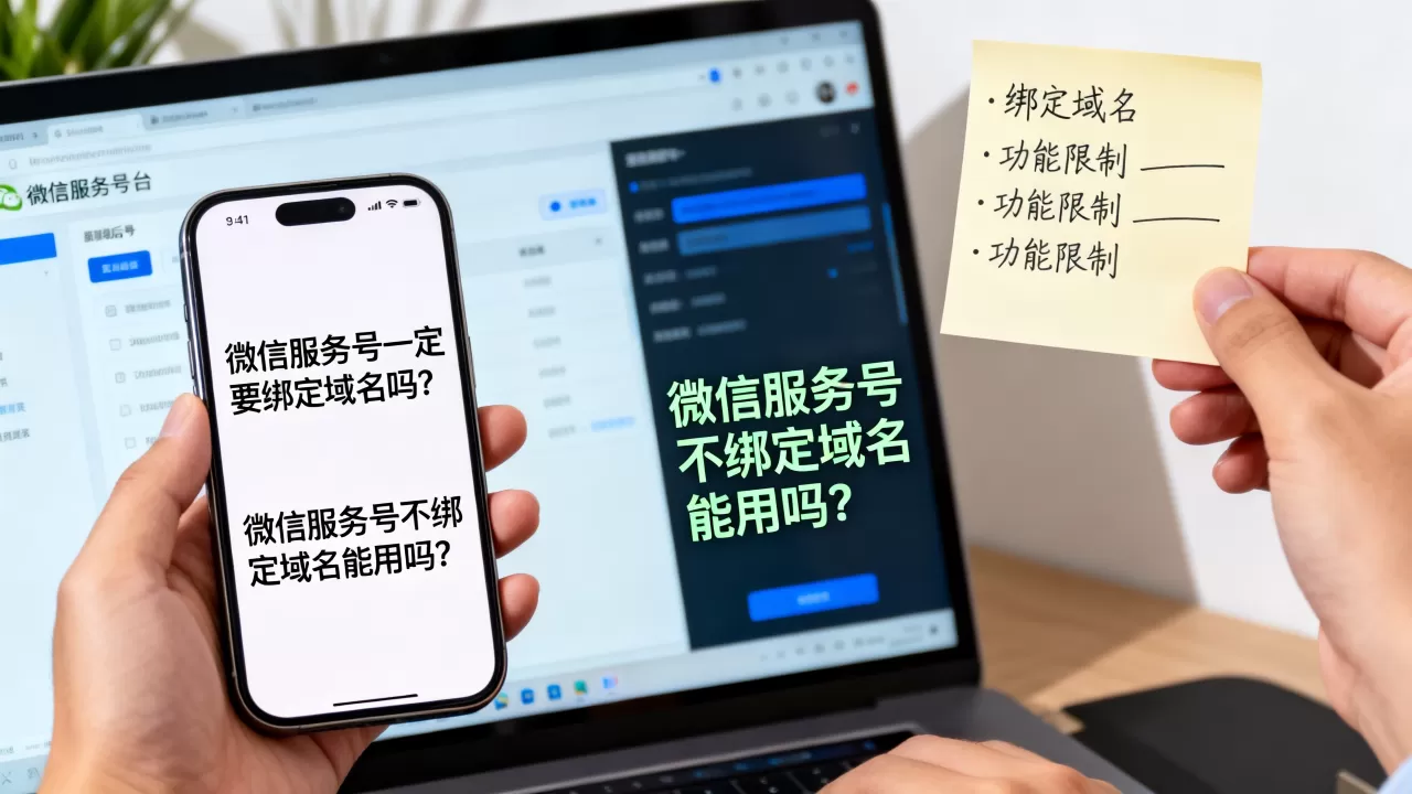 微信服务号一定要绑定域名吗?微信服务号不绑定域名能用吗? 微信服务号一定要绑定域名吗?微信服务号不绑定域名能用吗?