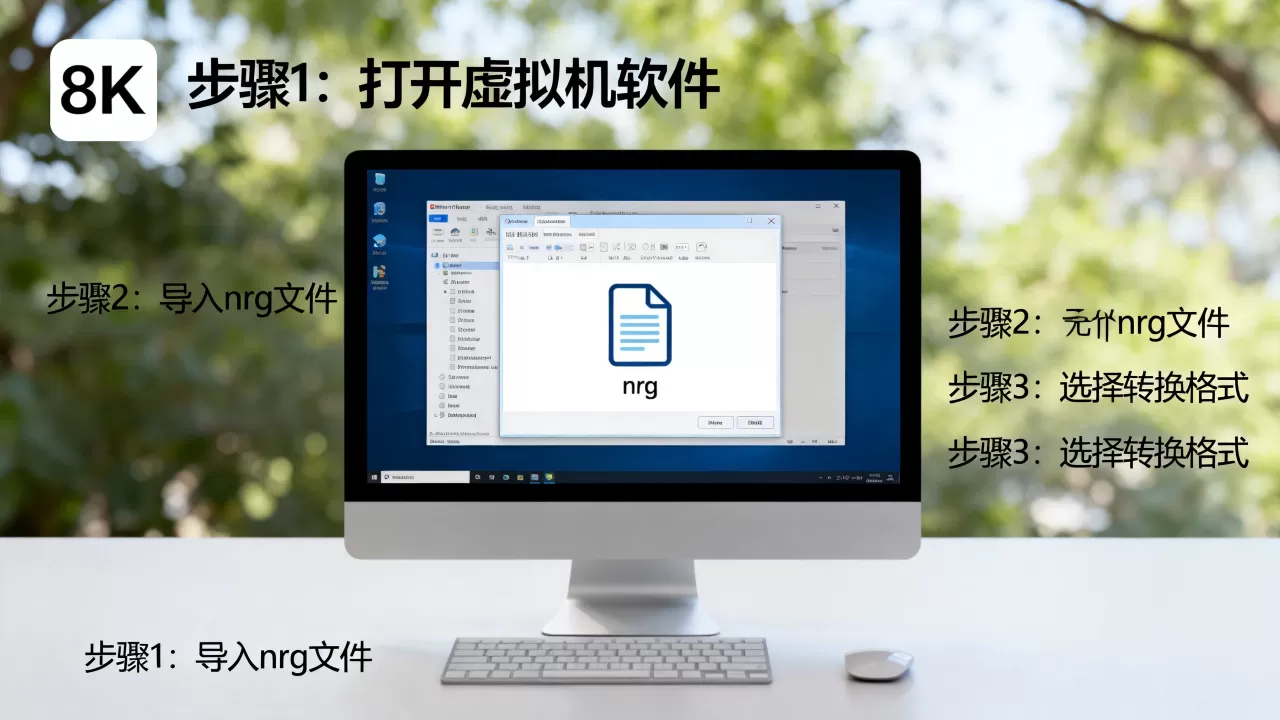 虚拟机nrg文件怎么打开？虚拟机nrg文件转换方法？
