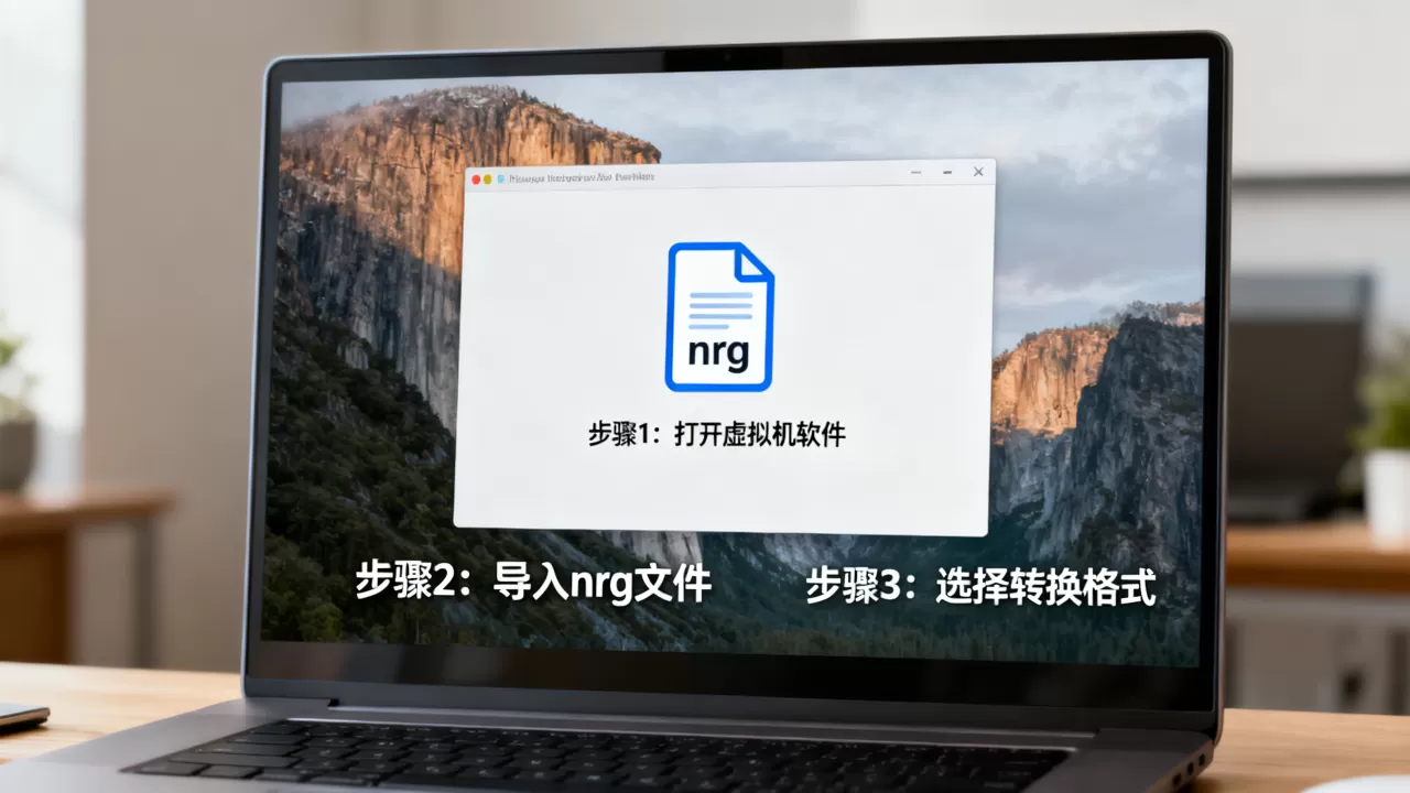 虚拟机nrg文件怎么打开？虚拟机nrg文件转换方法？
