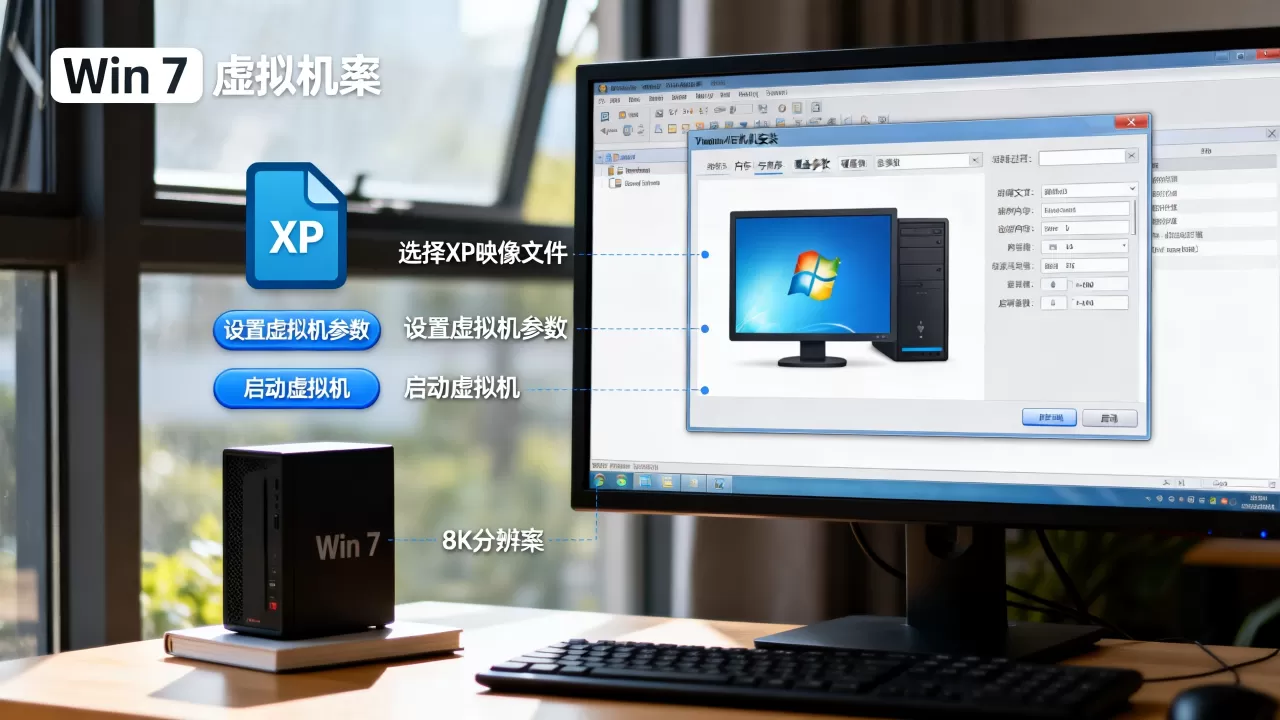 虚拟机xp映像怎么用？xp映像在虚拟机中能运行吗，win7下安装虚拟机教程
