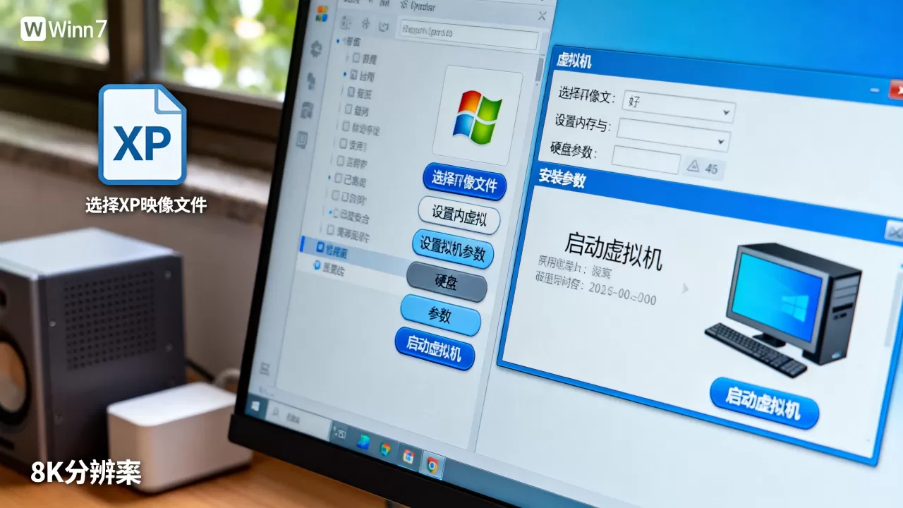 虚拟机xp映像怎么用？xp映像在虚拟机中能运行吗，win7下安装虚拟机教程